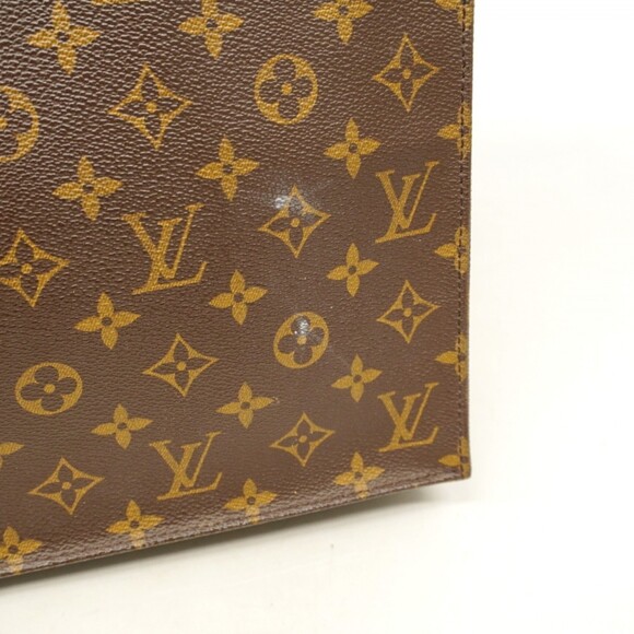 LOUIS VUITTON Brown Monogram Tote Bag - Picture 11 of 13